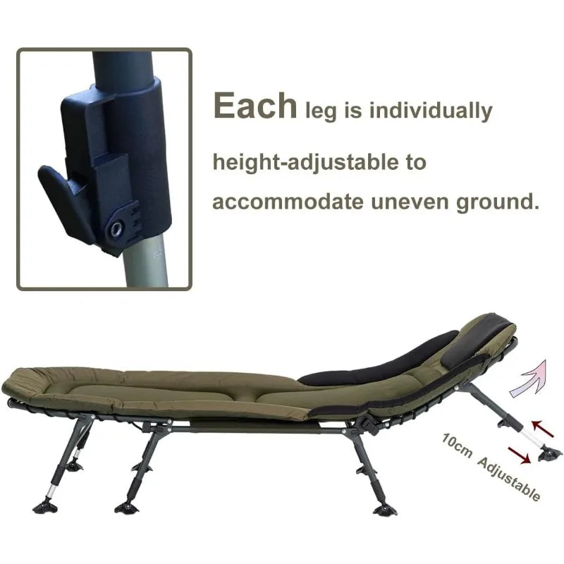 XXL Camping Cots for Adults 330Lbs