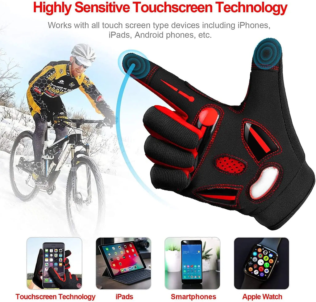 Road Bike Cycling Gloves Touch Screen