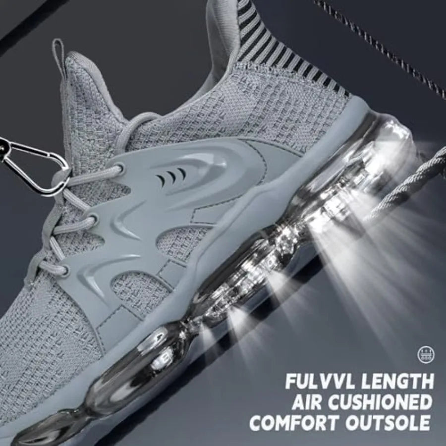 Mens Running Shoes Breathable Walking Tennis