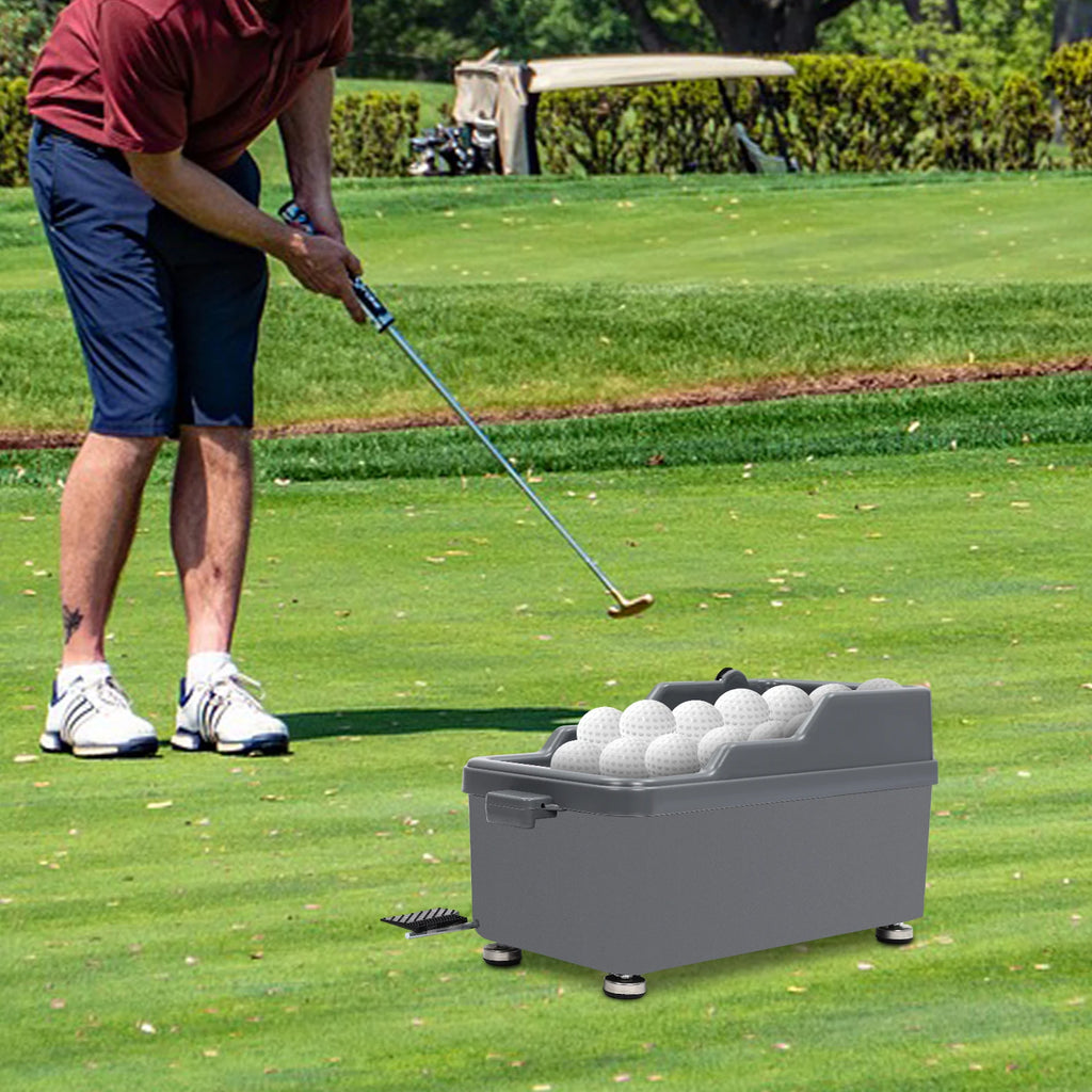 Semi-Automatic Golf Ball Dispenser