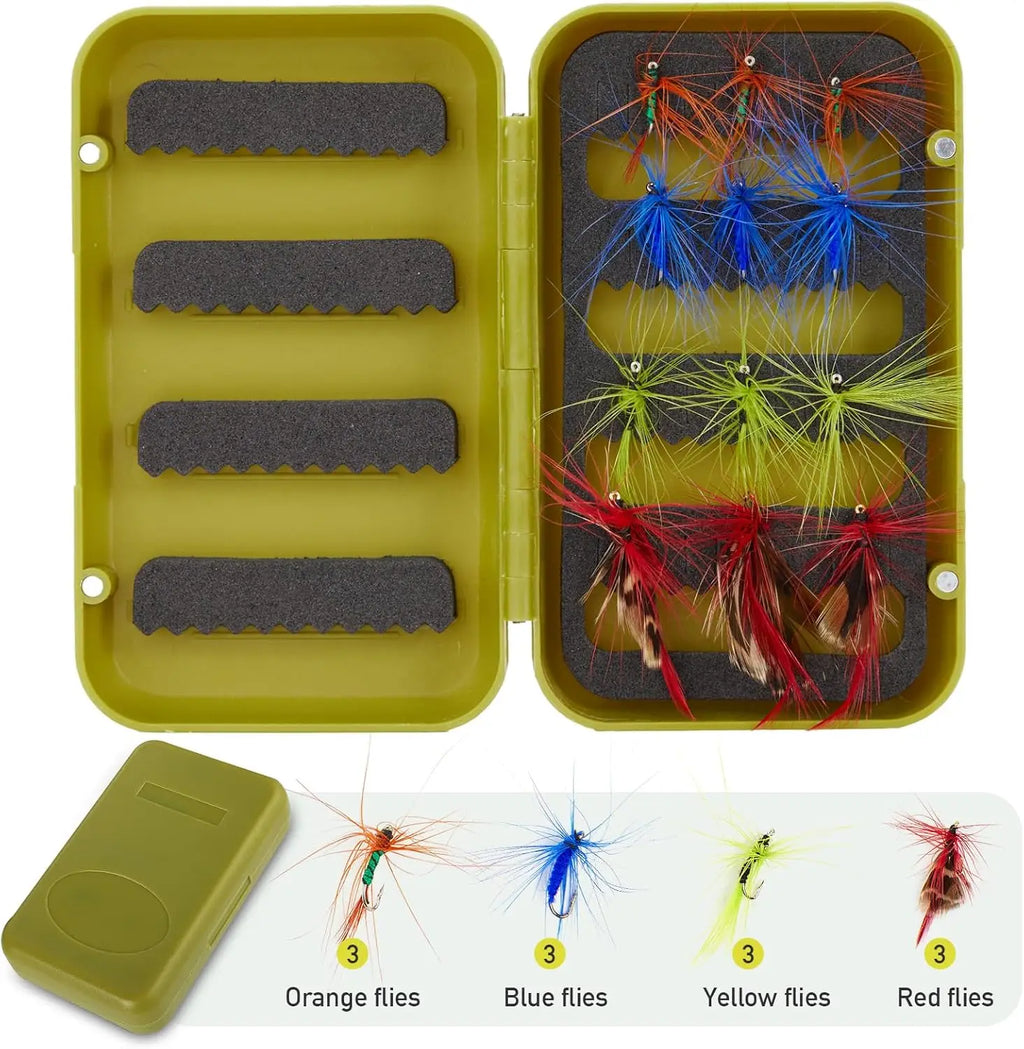 4-Piece Fly Fishing Rod & Reel Combo
