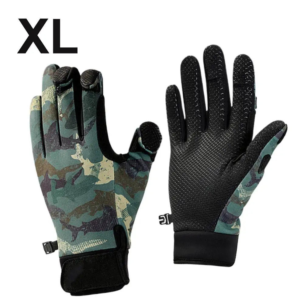 Winter Fishing Gloves  For Men