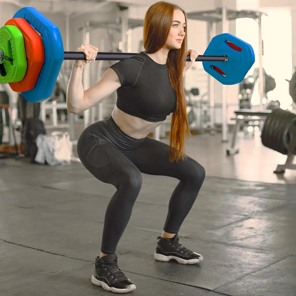 40lb /20kg Adjustable Barbell Disk Free Weights