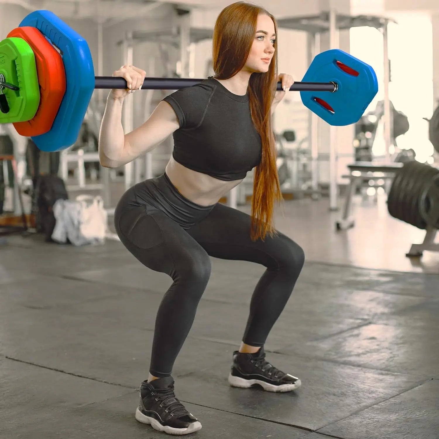 40lb /20kg Adjustable Barbell Disk Free Weights