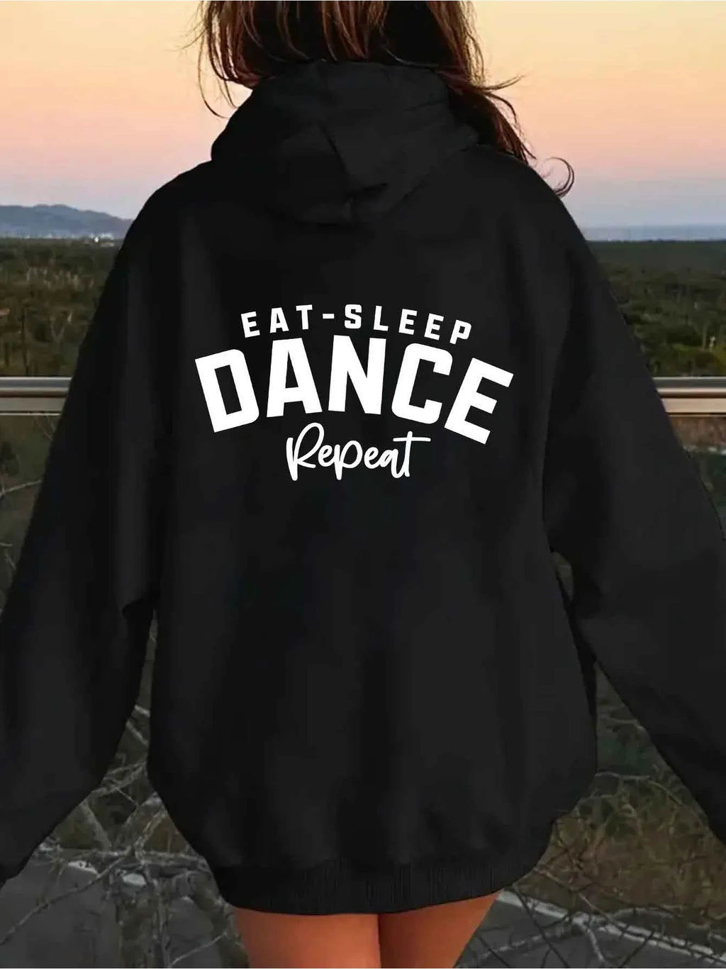 Dance Wear Pullover Hooded sweatshirt