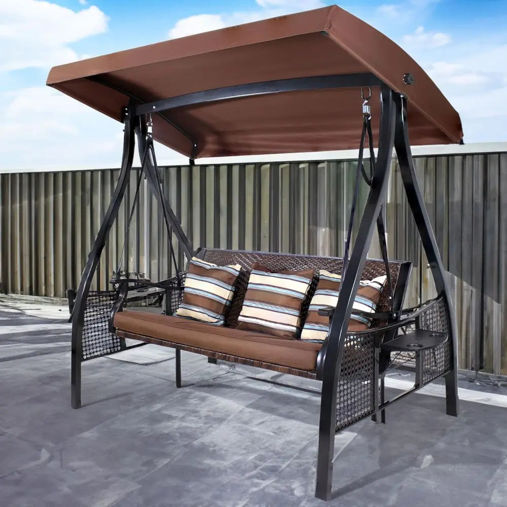 2 Seat porch Swing with Stand