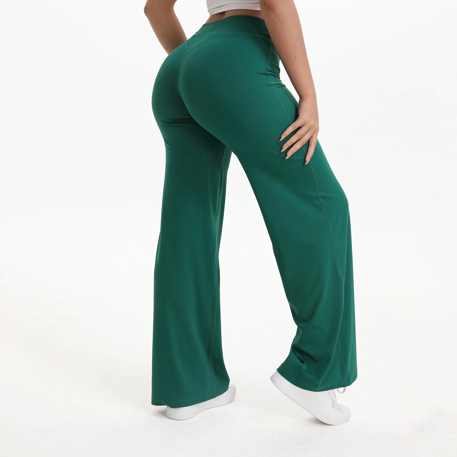 Women's Mid-Waist Yoga Pants
