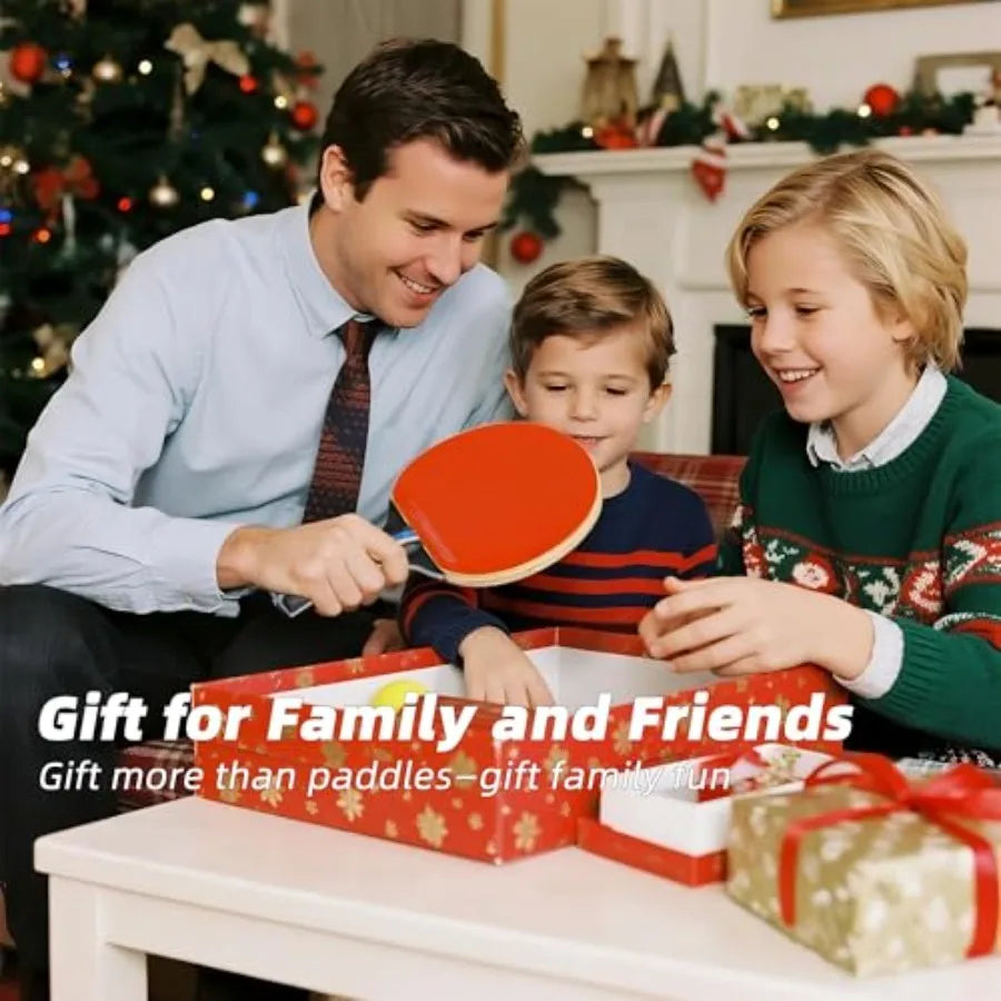 Portable Table Tennis Paddle with Balls