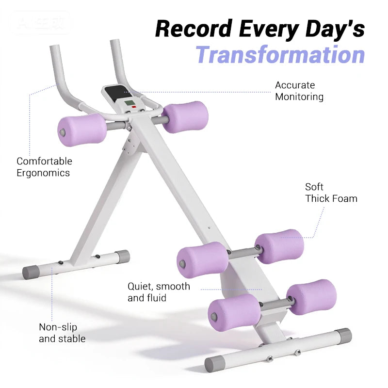 Foldable Magnetic Exercise Bike 5 in 1 Multifunctional