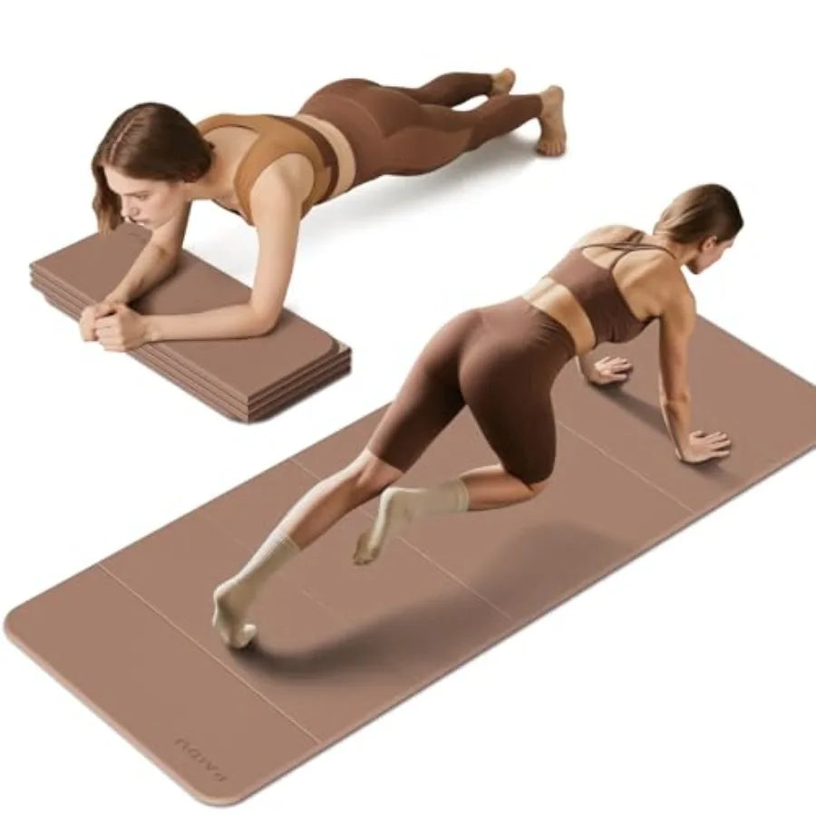 Foldable Fitness Yoga Mat 2/5" 10MM