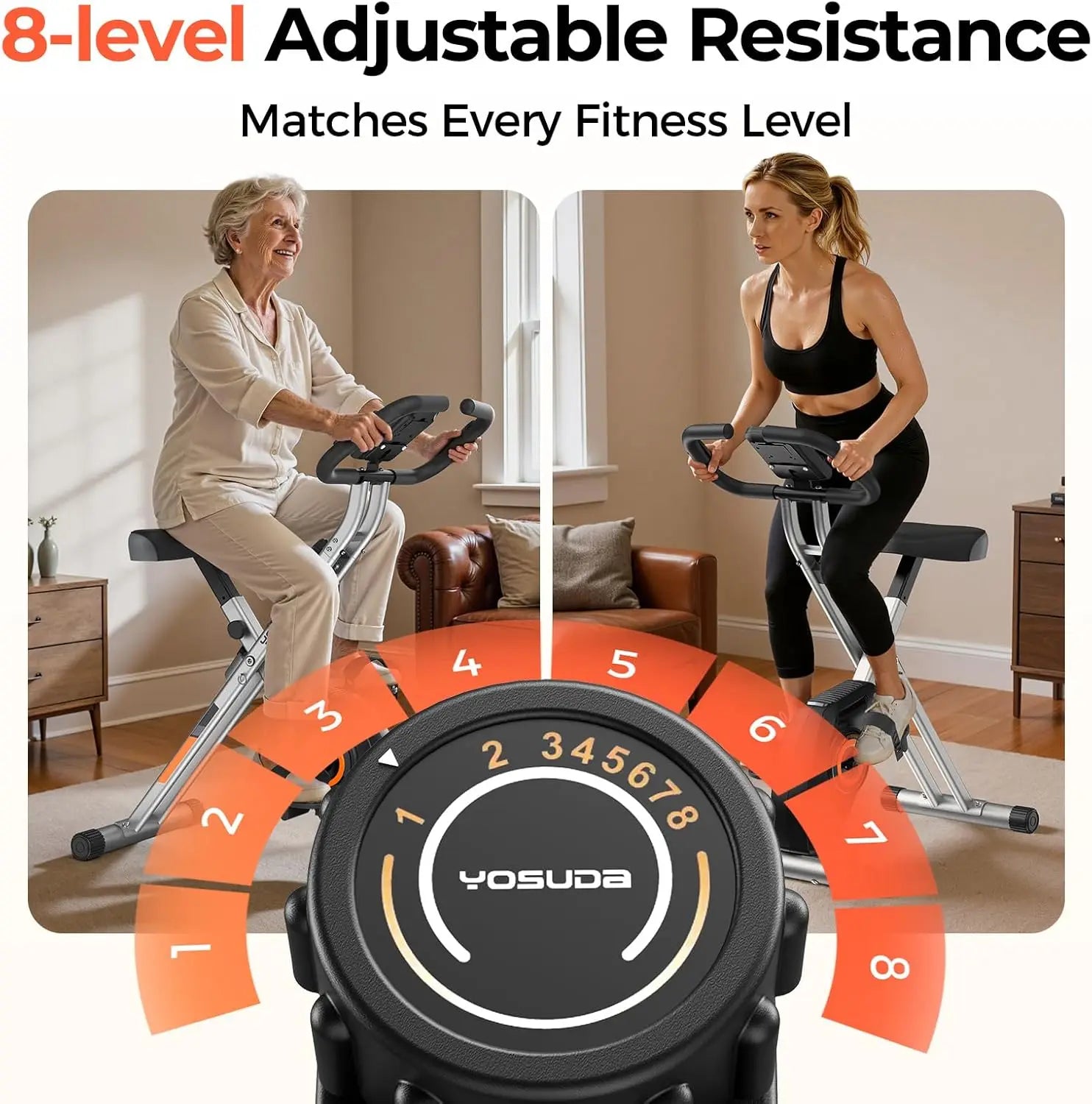 Foldable Stationary Bike
