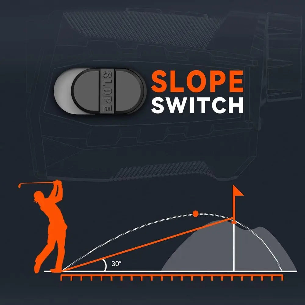 Magnetic Golf Rangefinder with Slope