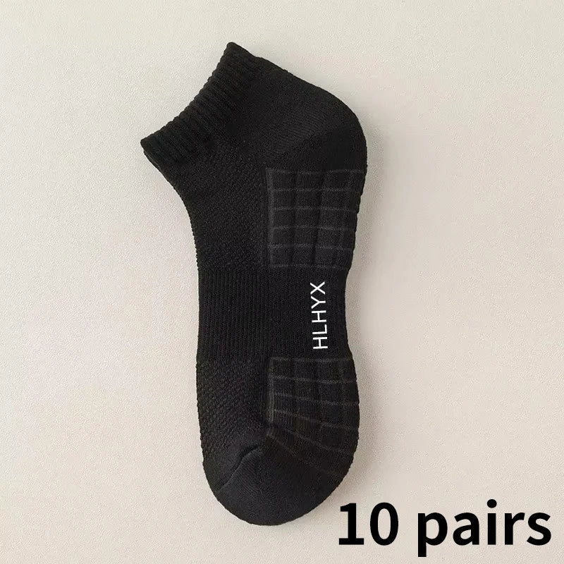 White Stockings Thickened Sports Basketball Socks