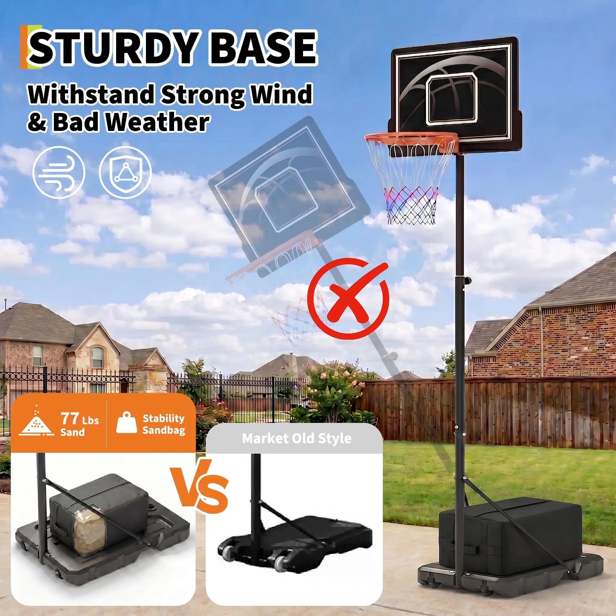 Basketball Hoop for Indoor Outdoor