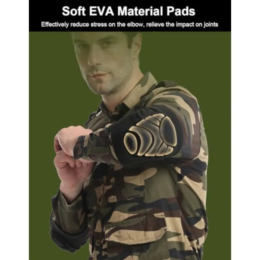 2 Pack Elbow Pads Volleyball Elbow Guard Baseball, Skate Pads Skateboard Pads Mountain Bike Pads, Soft Padded Elbow Sleeve for