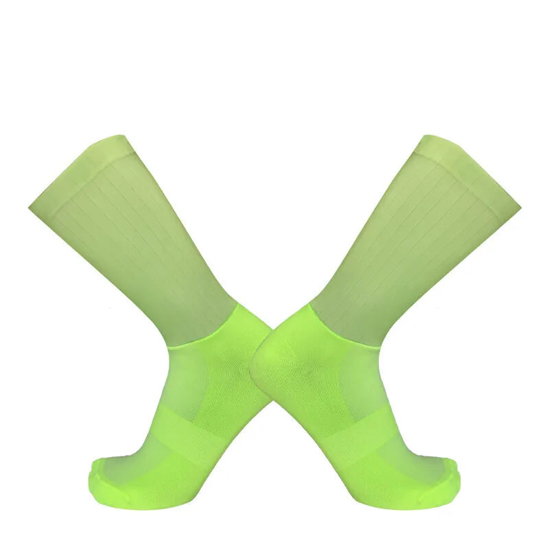 Cycling Silicone Summer  Aero Socks Men