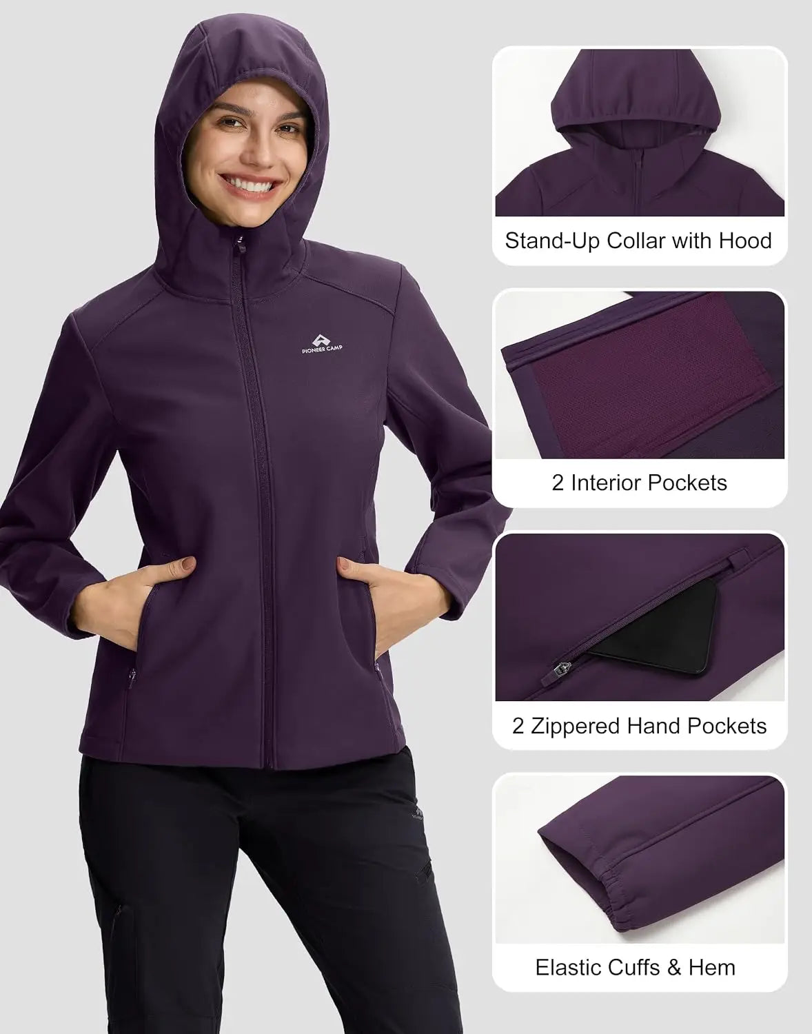 Women's Softshell Jacket Fleece