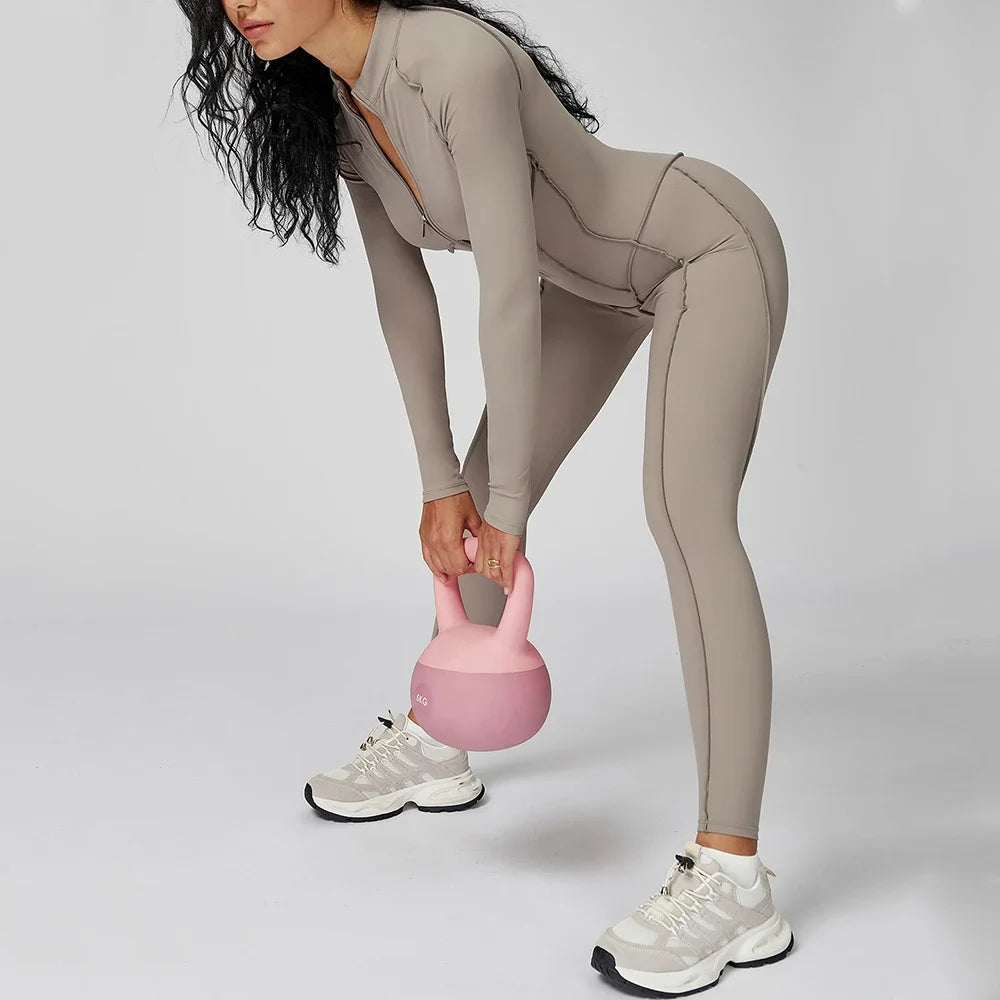 Yoga Bodysuit Long Sleeved