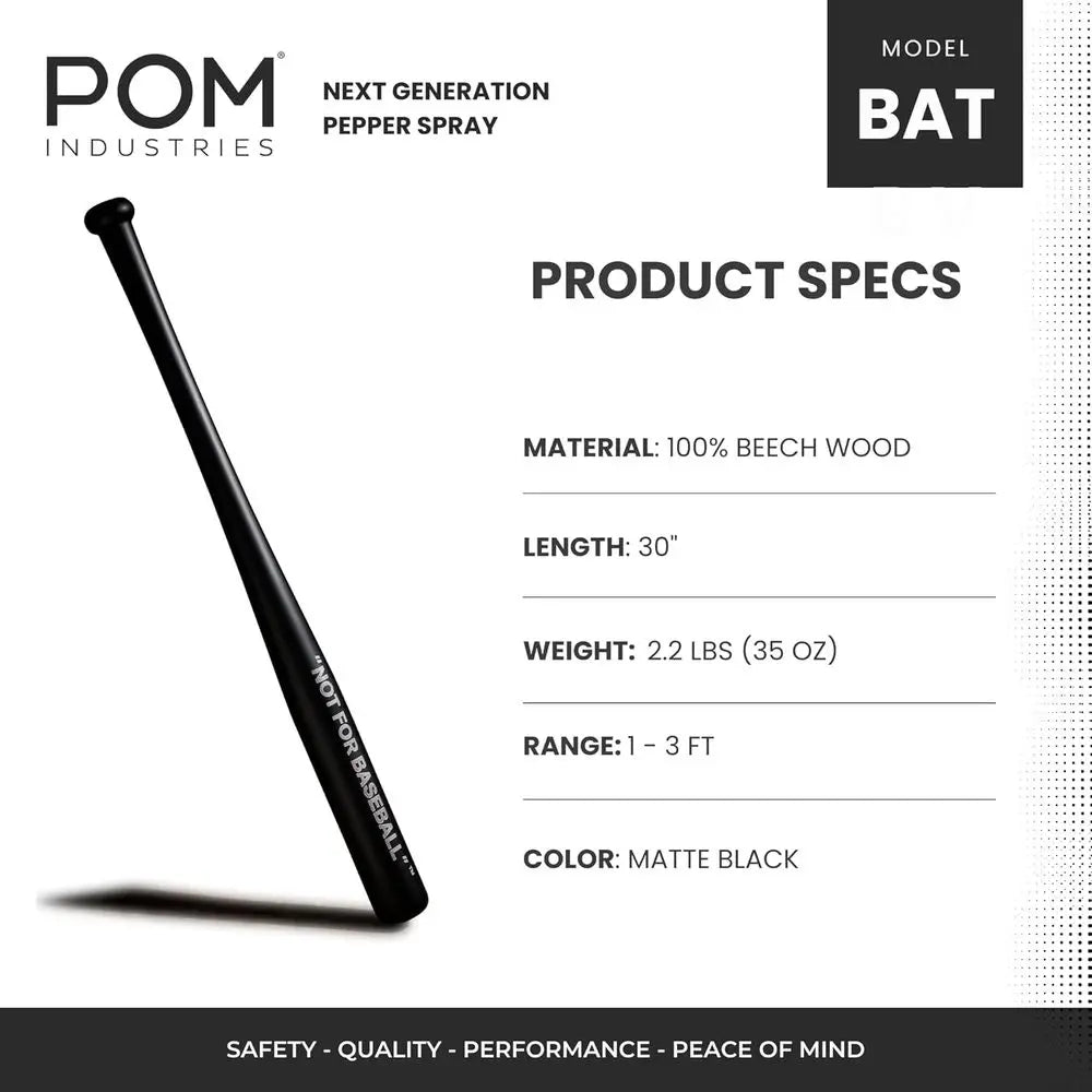 Authentic Hardwood Baseball Bat