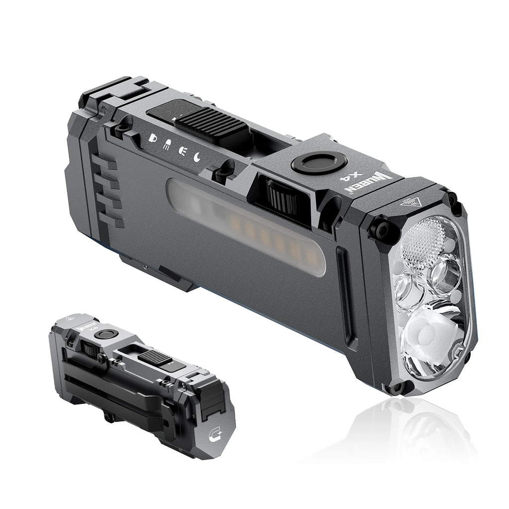 Flat Flashlight with RGB Light