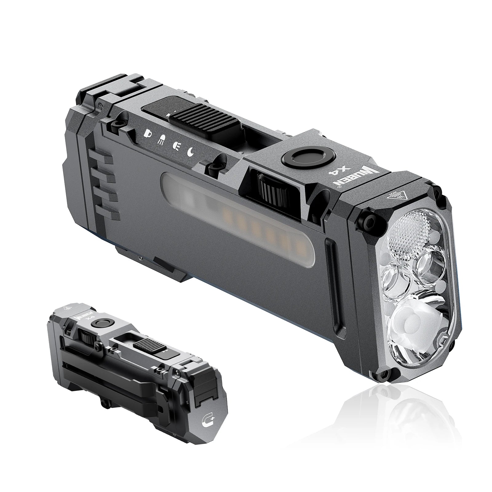 Flat Flashlight with RGB Light