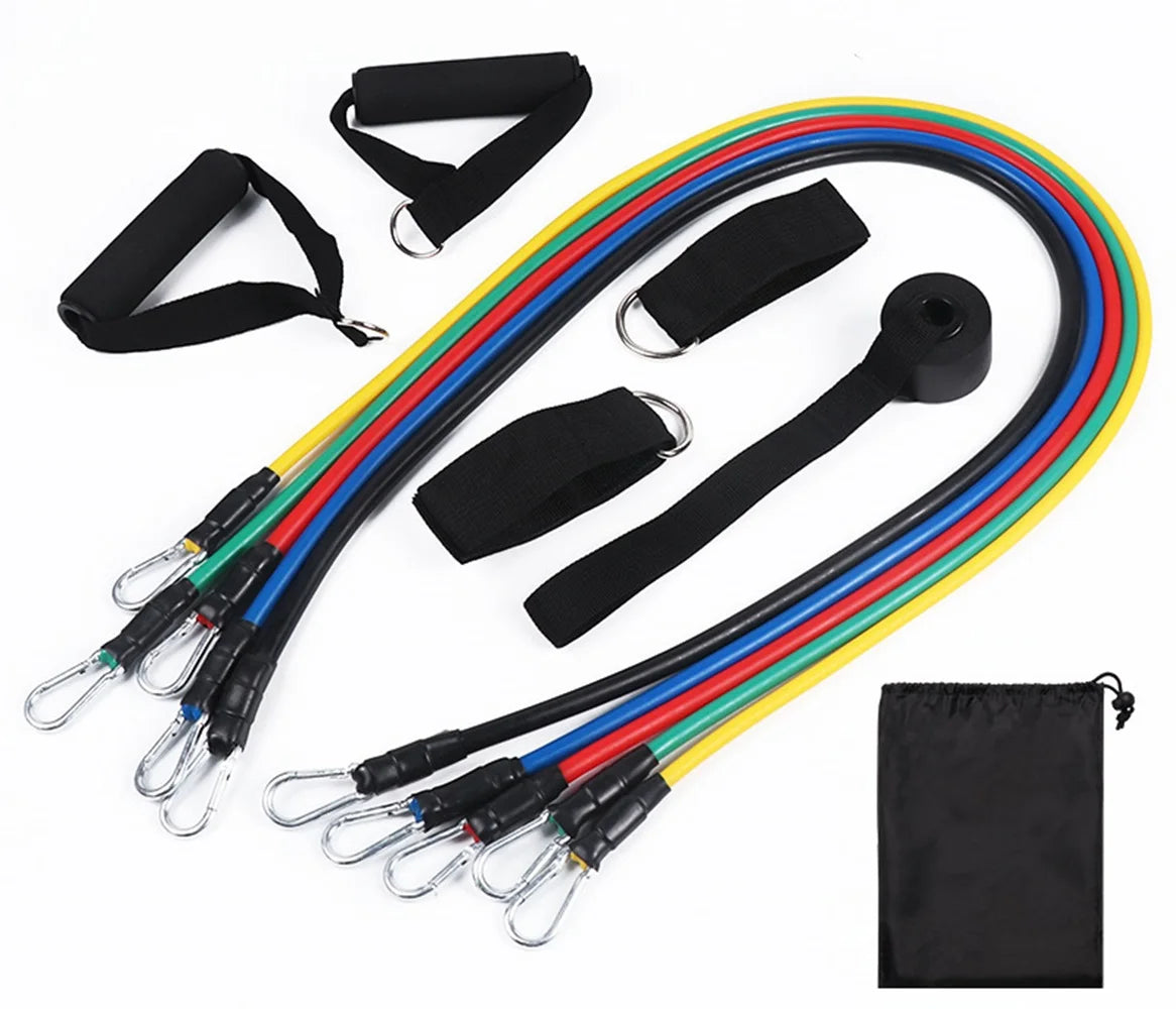 5- Tube Resistance Band Tension Rope
