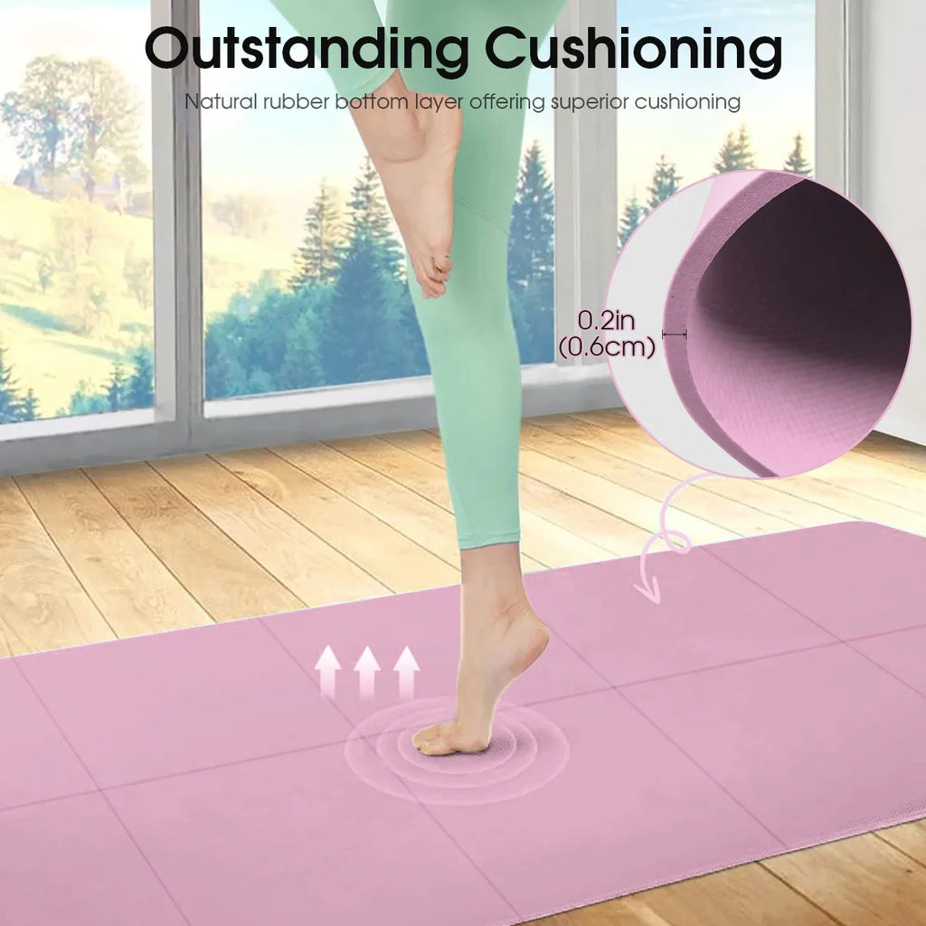 Yoga  Pilates Fitness Mat 3/4/6mm