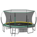 14FT Springfree No Gap Trampoline - Green
