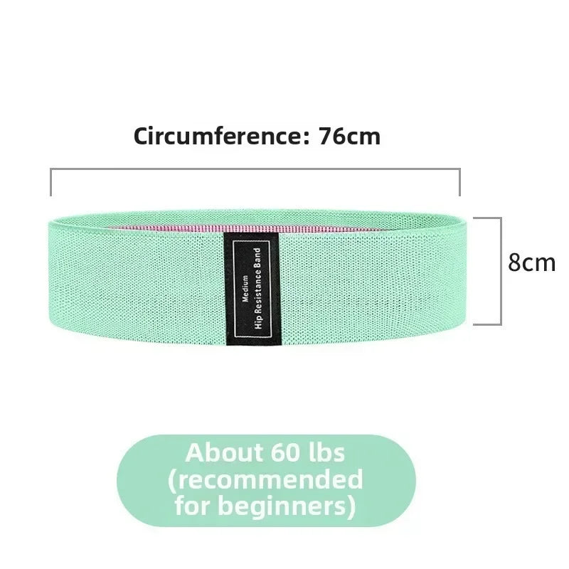 Fabric Resistance Hip Booty Bands