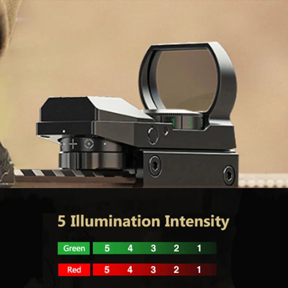 Tactical Red Green Dot Sight Scope