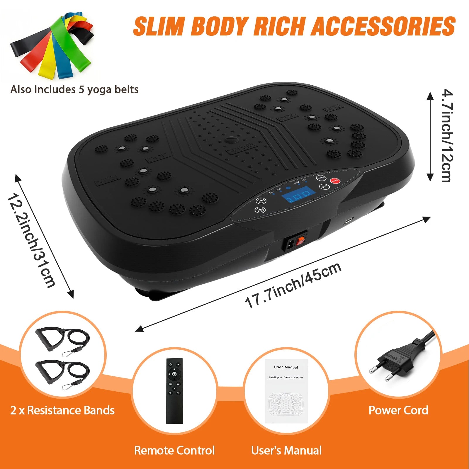 Portable Vibration Plate Exercise Machine