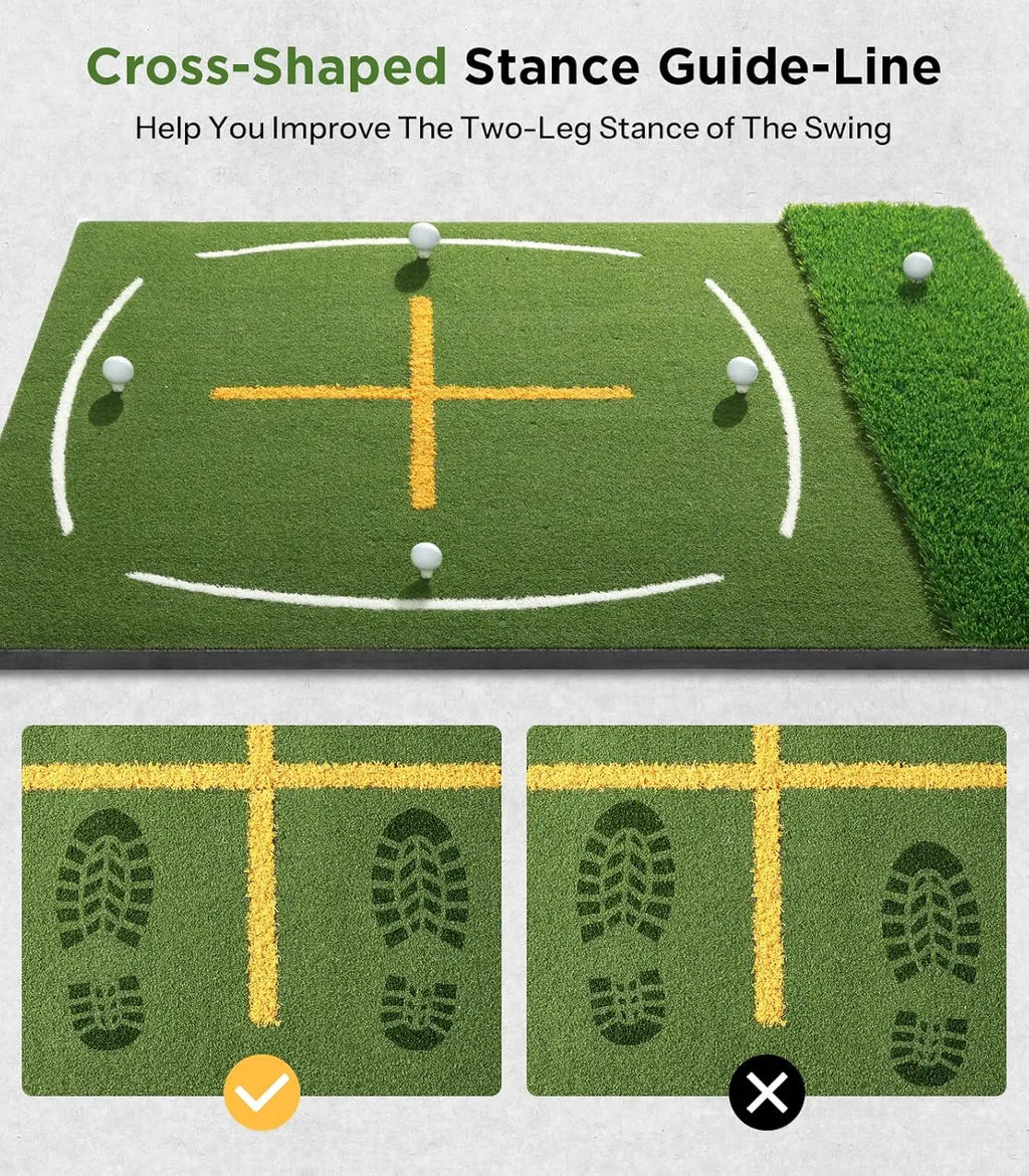 Mat with Dual Turf