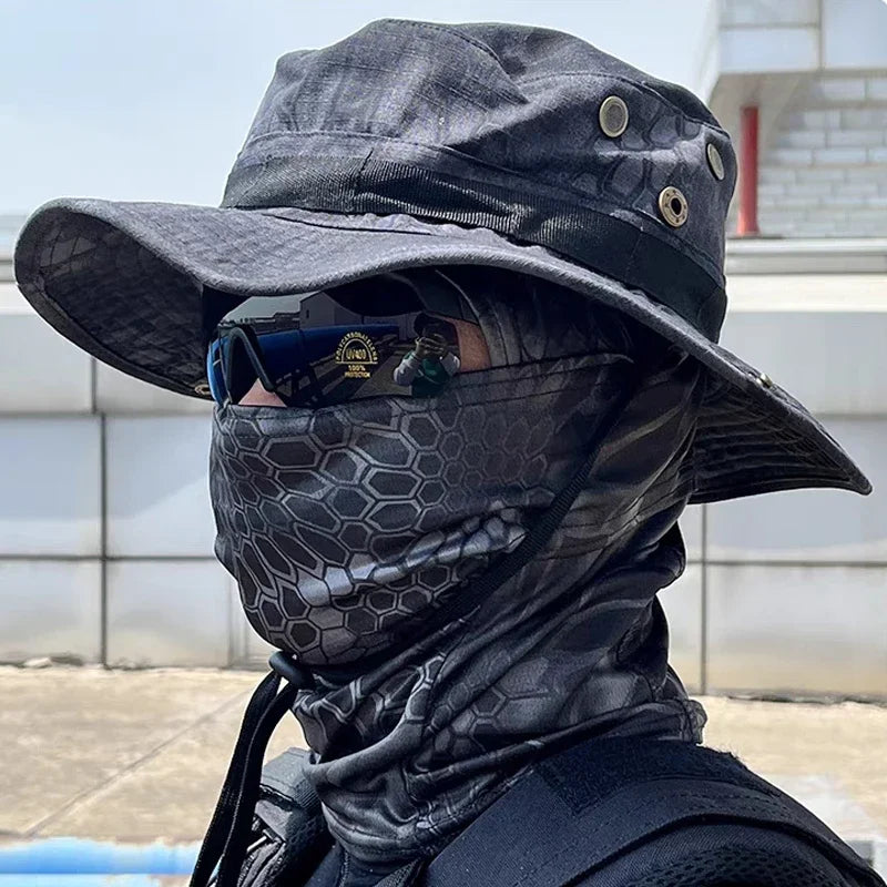 Camouflage Boonie Balaclava Hat
