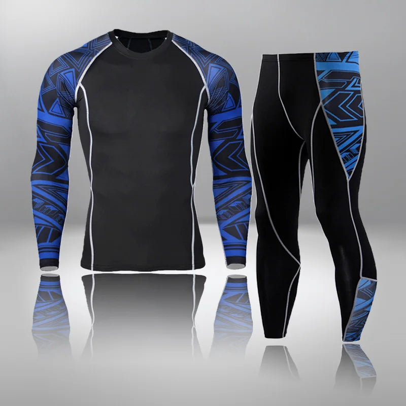 Thermo Underwear Men Clothing Long Johns Sets