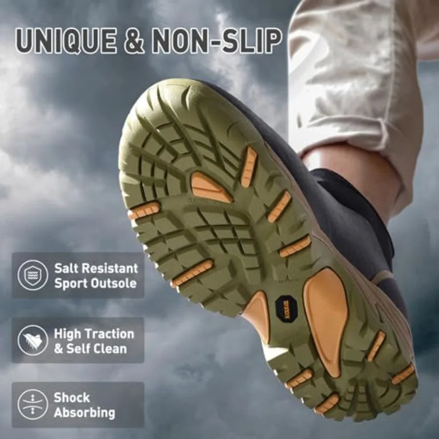 Insulated Working Booties with Comfortable Sports Sole