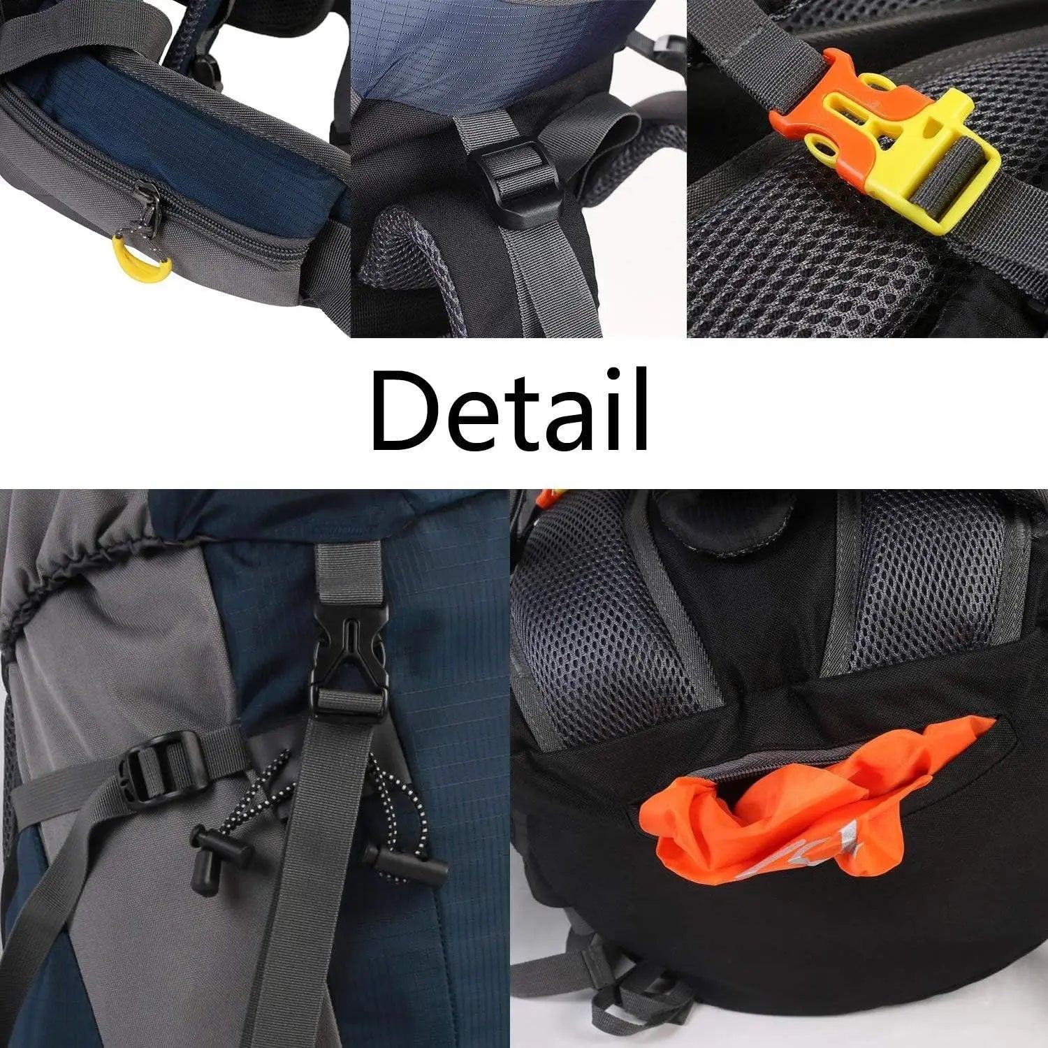 50L Expandable Hiking Backpack