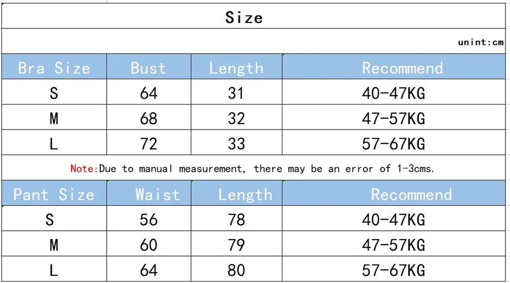 2PCS Sports Bra Women  Leggings Yoga Suit