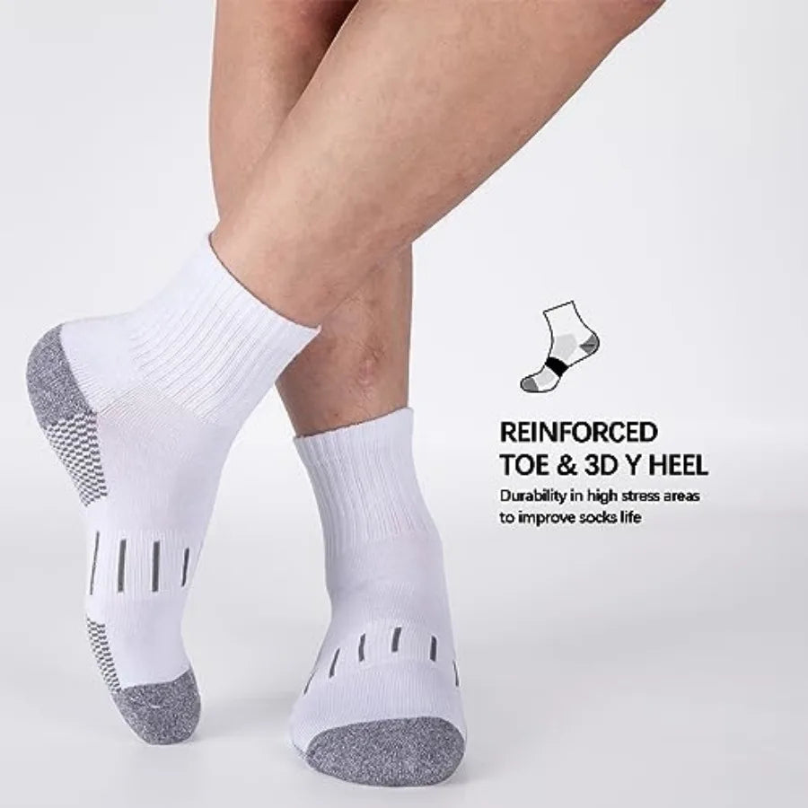 Men's Ankle Athletic Socks Quarter