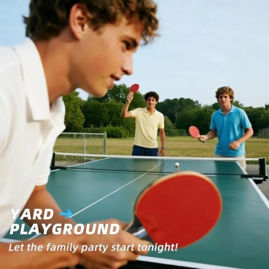 Portable Table Tennis Paddle with Balls