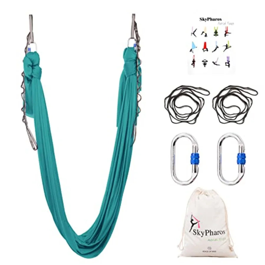 5.5 Yards Aerial Silks Yoga Swing Set