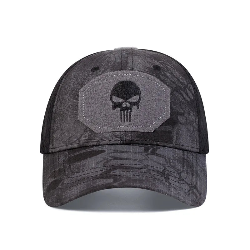 Mesh Hunting Skull Tactical Hat