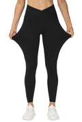 Women‘’s V Cross Waist Yoga Leggings
