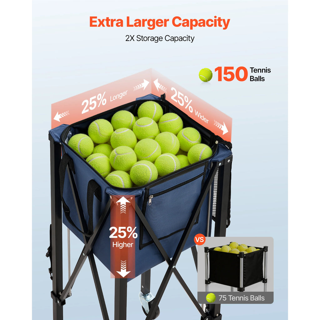 2-in-1 Foldable Tennis & Pickleball Hopper
