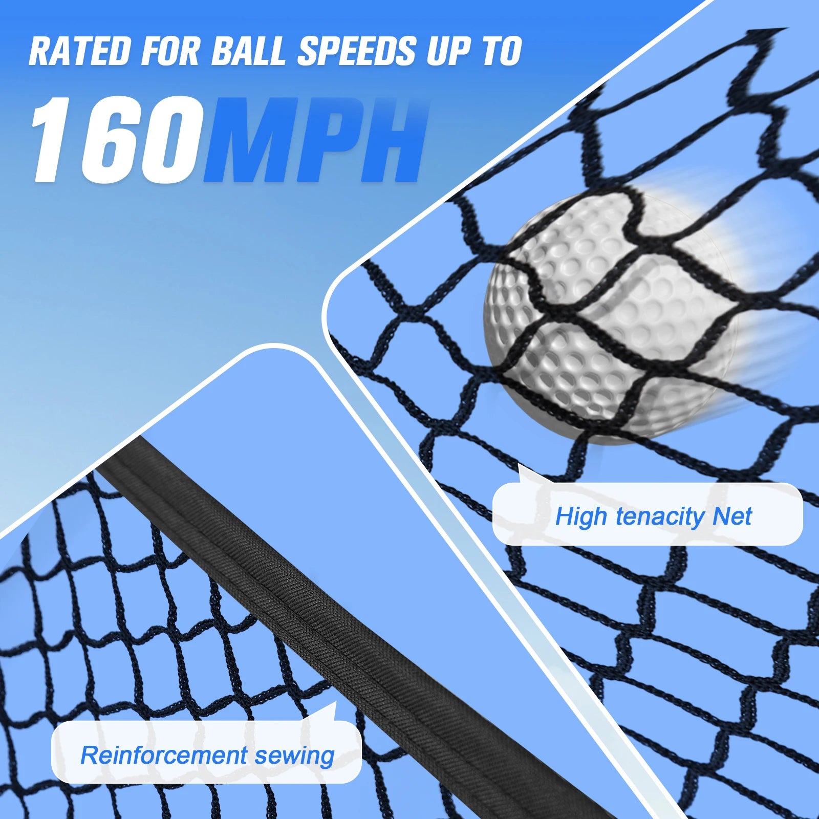 120x96x84inch  Golf Hitting Barrier