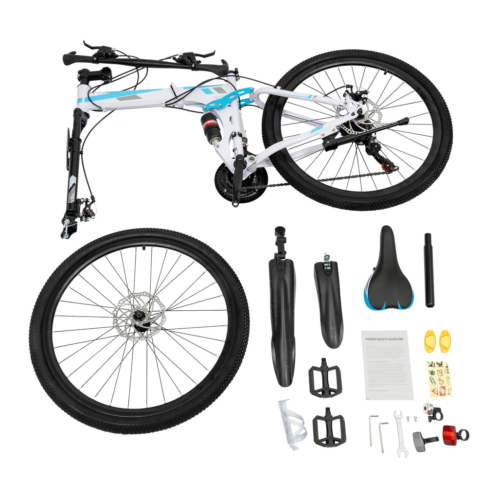 5.64 * 3.48 Ft Mountain Bike 21 Speed