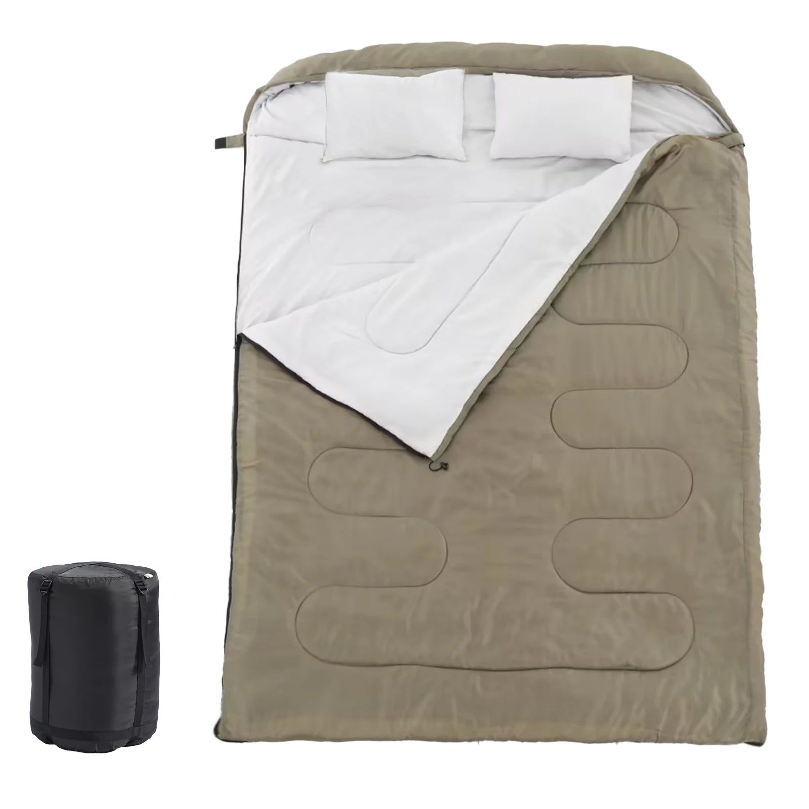Portable Compact Sleeping Bag for 2 Person