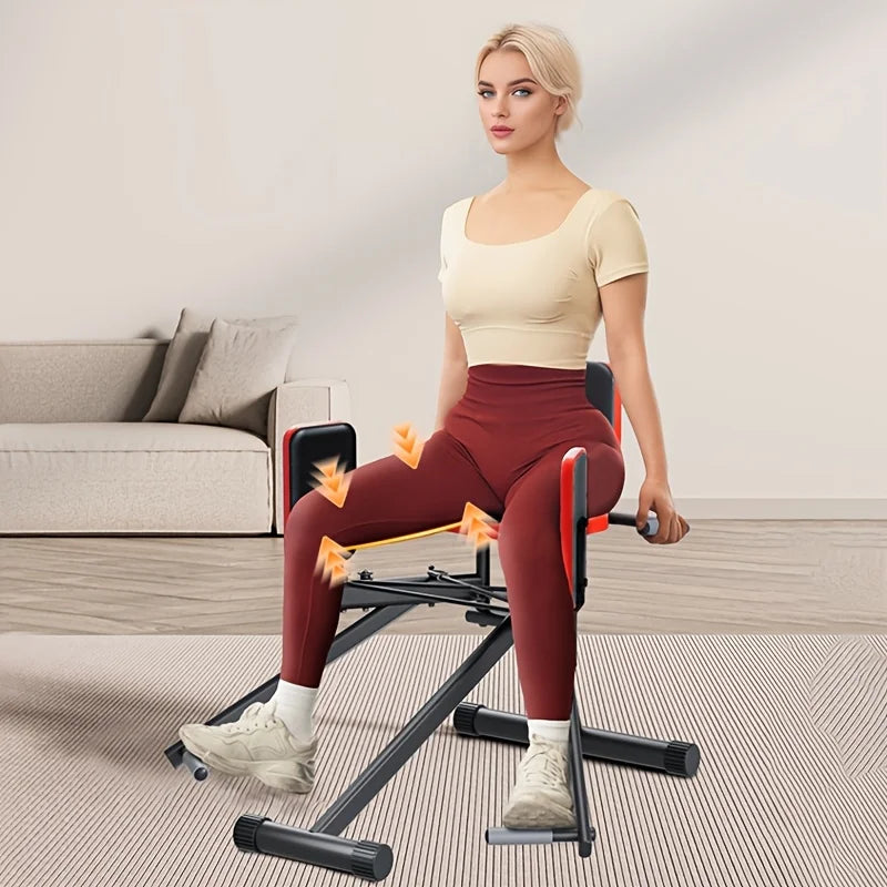 Home hip and thigh exercise equipment