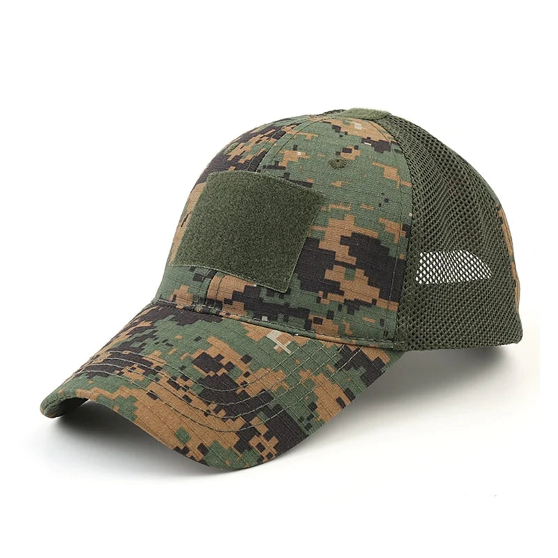 Multicam Camouflage Tactical Mesh Cap