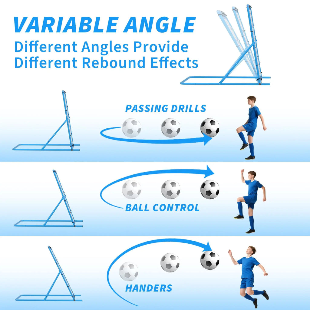 7X5 FT Soccer Rebounder Net