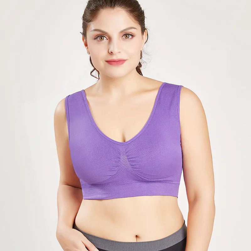 L-6XL Sports Bras for Women Yoga